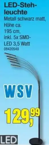 Möbelfundgrube LED-Stehleuchte Angebot