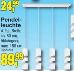 Möbelfundgrube Pendelleuchte 4-flg. Angebot