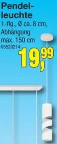 Möbelfundgrube Pendelleuchte 1-flg. Angebot