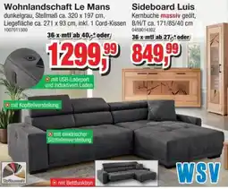 Möbelfundgrube Wohnlandschaft Le Mans Angebot