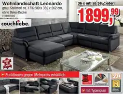 Möbelfundgrube Wohnlandschaft Leonardo Angebot
