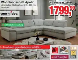 Möbelfundgrube Wohnlandschaft Apollo Angebot