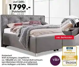 Möbel Martin Vito Polsterbett Angebot
