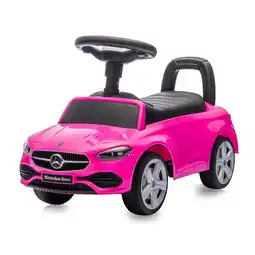 Netto Marken-Discount JAMARA Rutscher Mercedes-Benz C-Class pink 2in1 Angebot