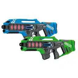 Netto Marken-Discount JAMARA Impulse Laser Gun Rifle Set blau/grün Angebot