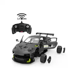 Netto Marken-Discount JAMARA Porsche 911 GT2 RS Clubsport 25 1:18 grau 2,4 GHz Bausatz Angebot