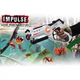 Netto Marken-Discount JAMARA Impulse Laser Gun Bug Hunt Set weiss/orange Angebot