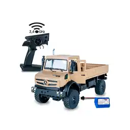 Netto Marken-Discount JAMARA Mercedes -Benz Unimog U5023 1:14 beige 2,4GHz Angebot