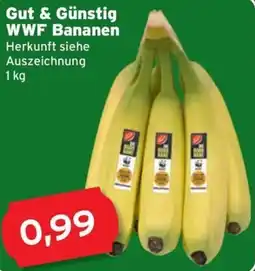CAP Markt Gut & Günstig WWF Bananen Angebot