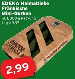 CAP Markt EDEKA Heimatliebe Fränkische Mini-Gurken Angebot