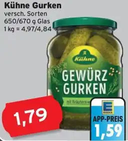 CAP Markt Kühne Gurken Angebot