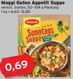 CAP Markt Maggi Guten Appetit Suppe Angebot
