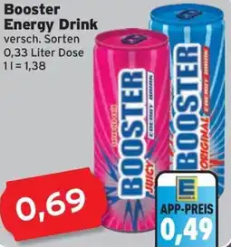 CAP Markt Booster Energy Drink Angebot