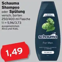 CAP Markt Schauma Shampoo oder Spülung Angebot