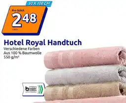 Action Hotel Royal Handtuch Angebot