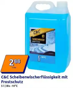 Action C&C Scheibenwischerflüssigkeit mit Frostschutz Angebot