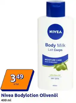 Action Nivea Bodylotion Olivenöl Angebot
