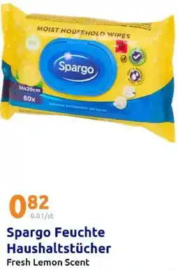 Action Spargo Feuchte Haushaltstücher Angebot