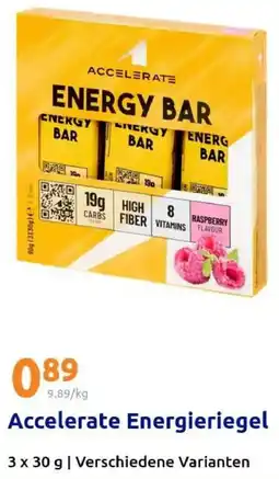 Action Accelerate Energieriegel Angebot