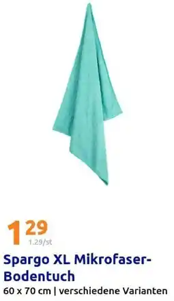 Action Spargo XL Mikrofaser Bodentuch Angebot