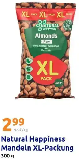 Action Natural Happiness Mandeln XL-Packung Angebot