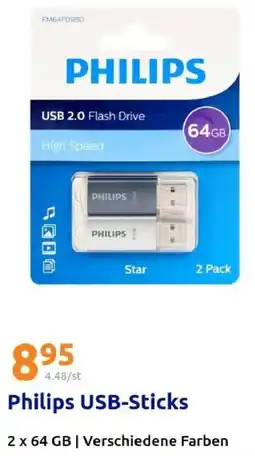 Action Philips USB-Sticks Angebot