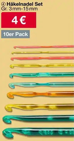 Woolworth Häkelnadel Set Angebot