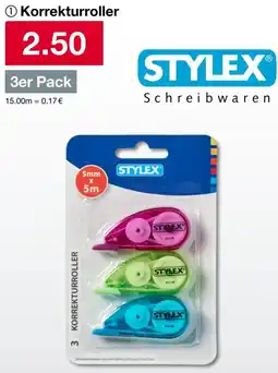 Woolworth STYLEX Korrekturroller Angebot