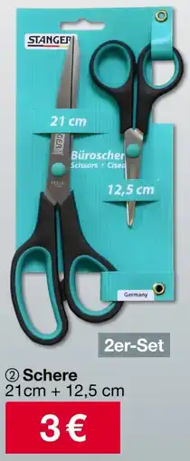 Woolworth STANGER Schere Angebot