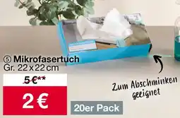Woolworth Mikrofasertuch Angebot