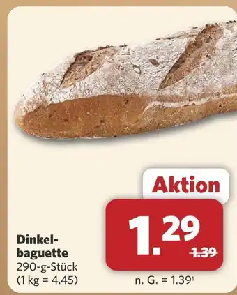 Combi Dinkelbaguette Angebot