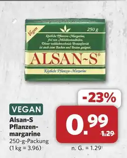 Combi Alsan-s pflanzenmargarine Angebot