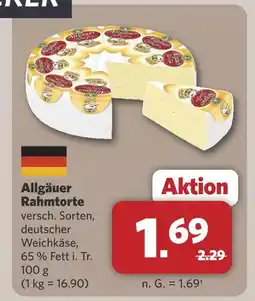 Combi Allgäuer rahmtorte Angebot