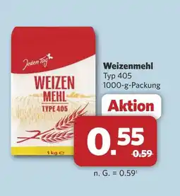 Combi Jeden tag weizenmehl typ 405 Angebot