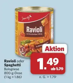 Combi Jeden tag ravioli bolognese Angebot