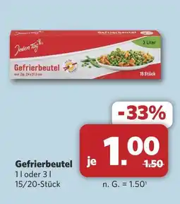 Combi Jeden tag gefrierbeutel Angebot