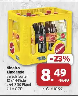 Combi Sinalco limonade Angebot