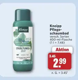 Combi Kneipp pflegeschaumbad Angebot