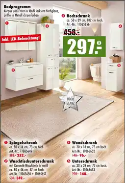 Möbel Mahler Spiegelschrank Angebot