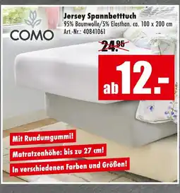 Möbel Mahler Como jersey spannbettuch Angebot