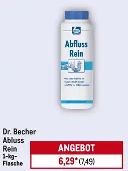 METRO Dr. Becher Abluss Rein Angebot