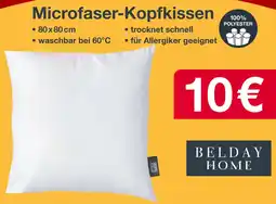 Woolworth Microfaser-Kopfkissen Angebot