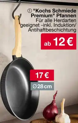 Woolworth Kochs Schmiede Premium Pfannen Angebot