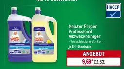 METRO Meister Proper Professional Allzweckreiniger Angebot