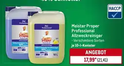 METRO Meister Proper Professional Allzweckreiniger Angebot