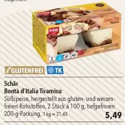 CITTI Markt Schär Bontà d'Italia Tiramisu Angebot