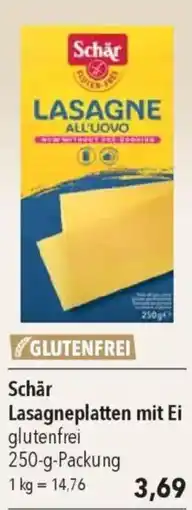 CITTI Markt Schär Lasagneplatten Angebot