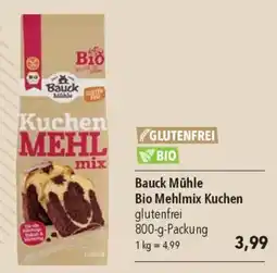 CITTI Markt Bauck Mühle Bio Mehlmix Kuchen Angebot