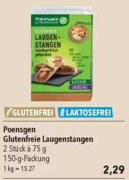 CITTI Markt Poensgen Glutenfreie Laugenstangen Angebot