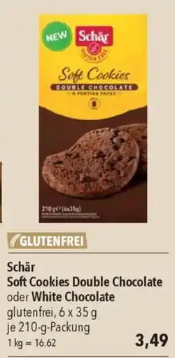 CITTI Markt Schär Soft Cookies Double Chocolate oder White Chocolate Angebot